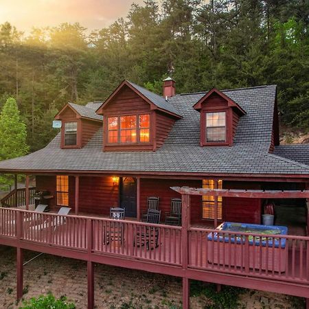 Private Mountain Cabin, Hot Tub Escape In The Smokies, With The View Sevierville Exteriör bild