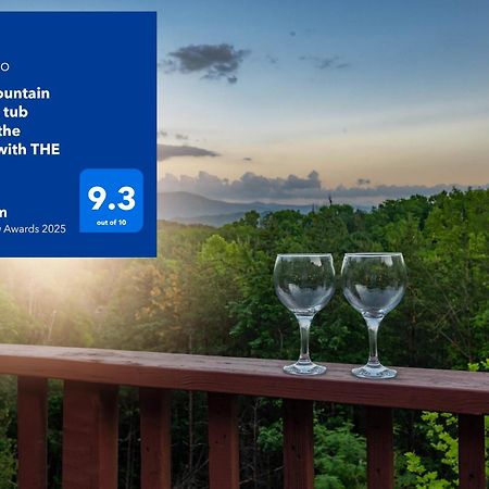 Private Mountain Cabin, Hot Tub Escape In The Smokies, With The View Sevierville Exteriör bild
