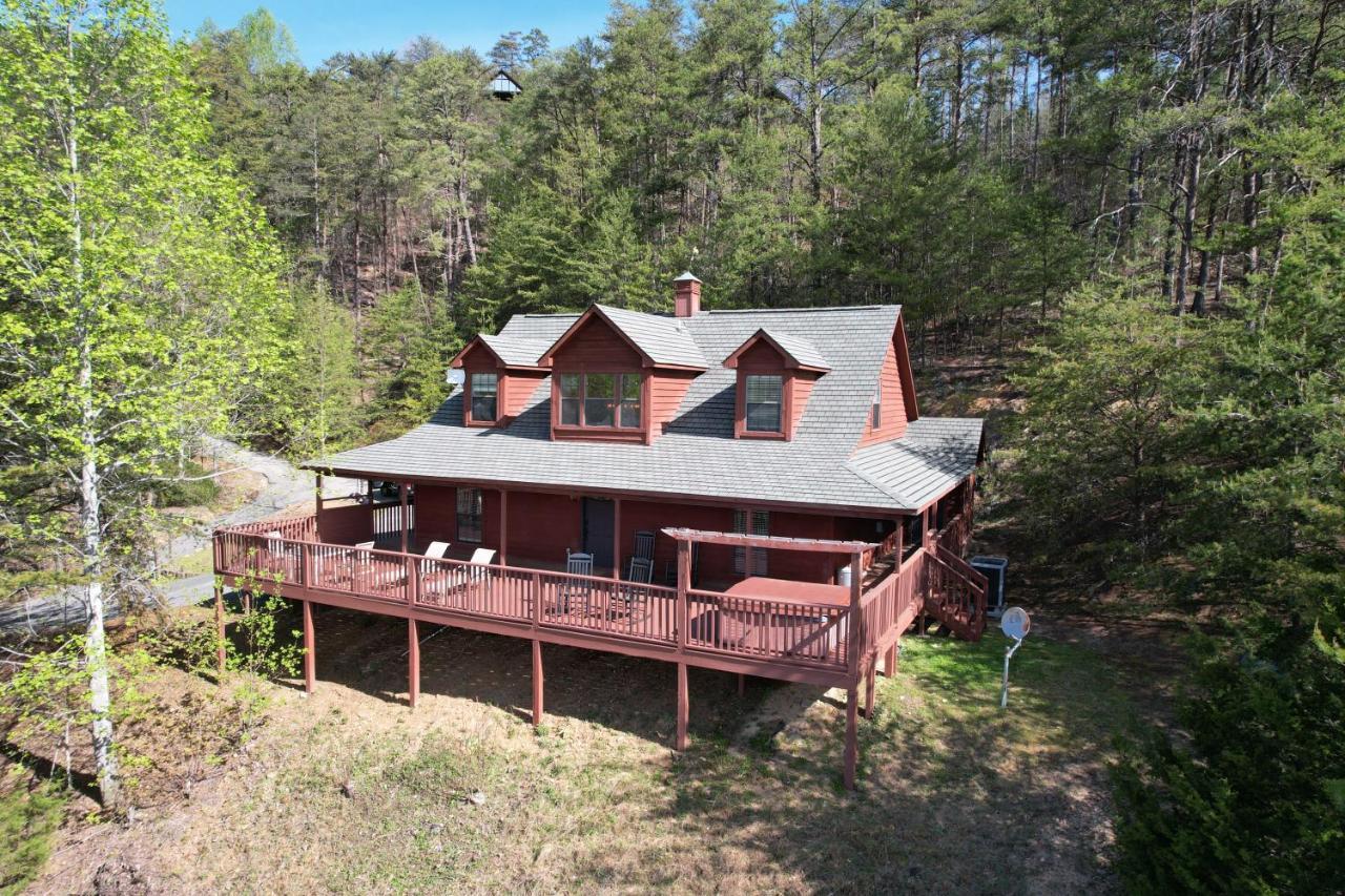 Private Mountain Cabin, Hot Tub Escape In The Smokies, With The View Sevierville Exteriör bild