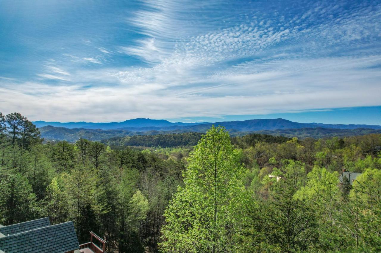 Private Mountain Cabin, Hot Tub Escape In The Smokies, With The View Sevierville Exteriör bild